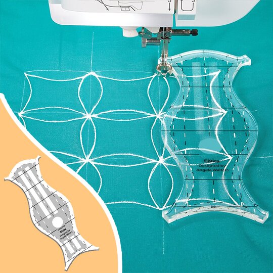 Sewing Machine Quilting Template Set