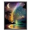 Aurora Moon-11CT Stamped Cross Stitch 40*50cm