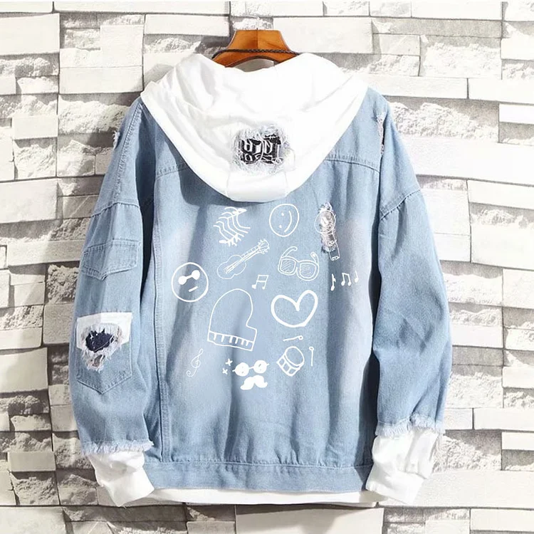 BTS Permission To Dance Concert Cute Denim Jacket