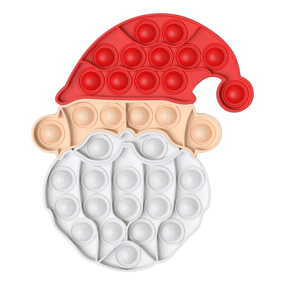 

Silicone Christmas Push Bubble Autism Toy Adult Fidget Stress Relief Game, 501 Original