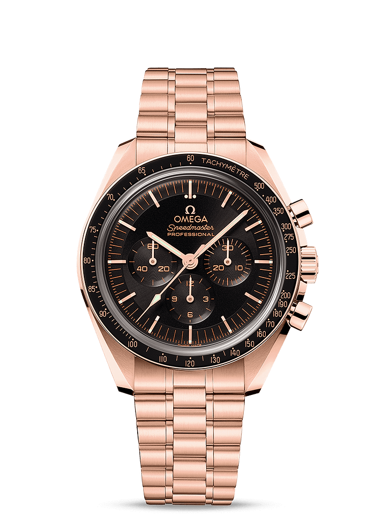Omega Speedmaster Moonwatch Co-Axial Master Chronometer 42 MM Sedna™ gold 310.30.42.50.01.001"
