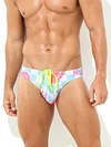Men&rsquo;s Colorful Low-rise Briefs With Drawstring