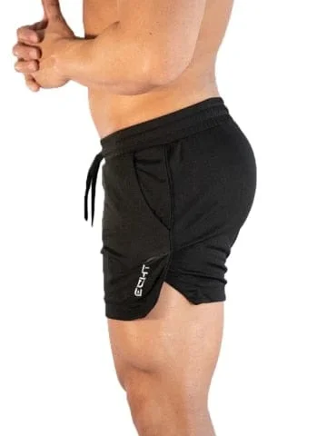 Pornhint GITF Mens Gym Training Shorts Men Sports Casual Clothing Fitness Workout Running Grid quick-drying compression Shorts Athletics