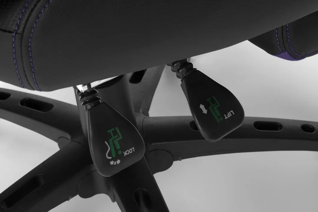  360 degree swivel adjustable headrest lumbar support ergonomic gaming chair
