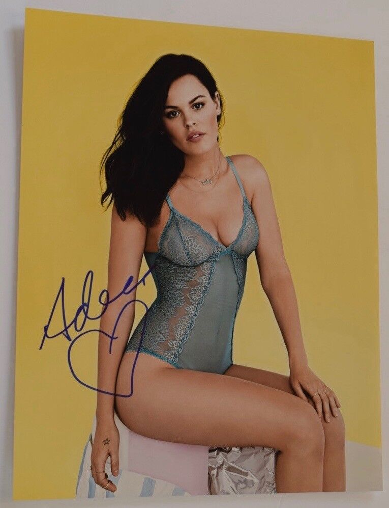 Atlanta De Cadenet Signed Autographed 11x14 Photo Poster painting Hot Sexy Model COA VD