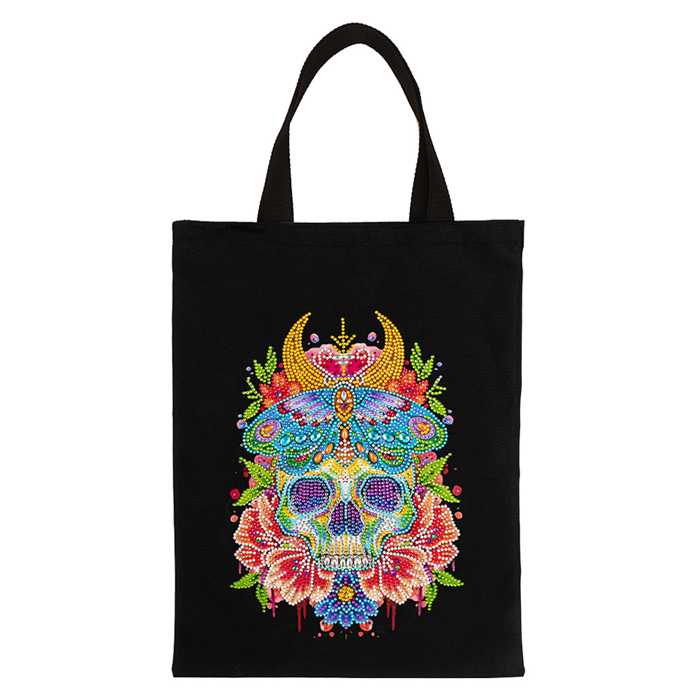 

Skull - 5D DIY Craft Eco-friendly Bag, 501 Original