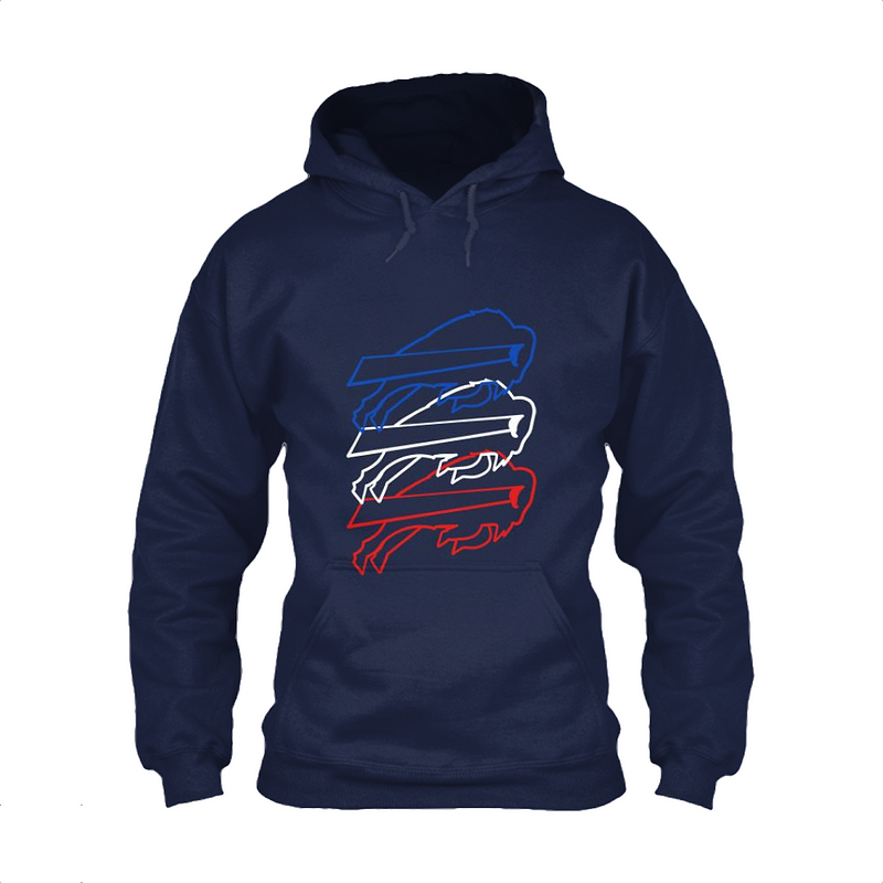 Charging Buffalo Buffalo Bills, Football Fleece Jacket