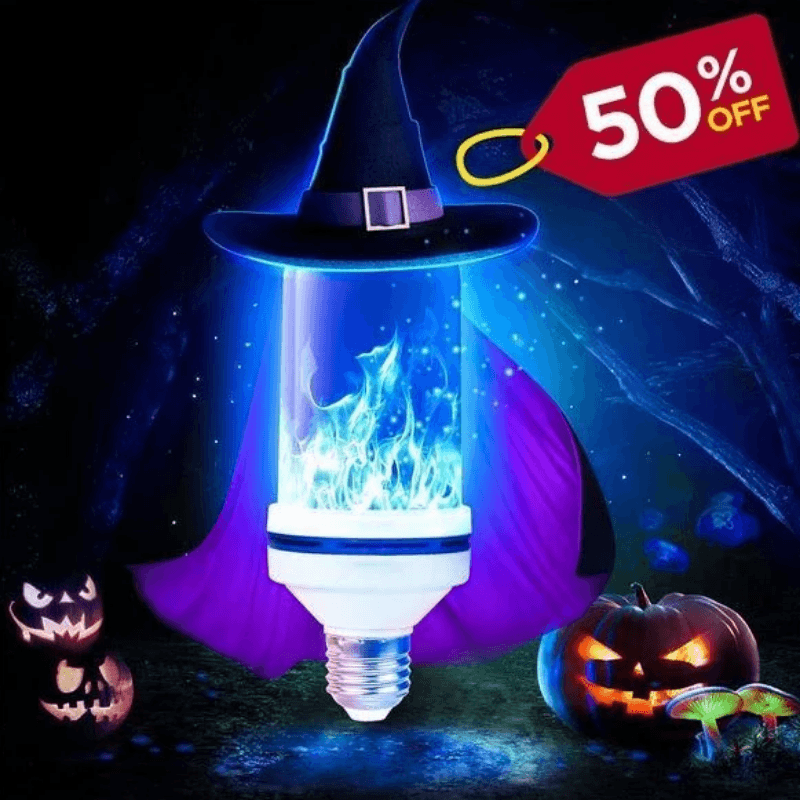Meladen™ Halloween LED Gravity Effect Fire Light