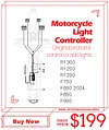 WOYO For BMW Motorcycle CAN BUS Controller Motorcycle Lamp assembly CAN bus electrical system controller Plug and Play Accessory Manager For BMW Motorrad Light  control the Increased Light by original switches