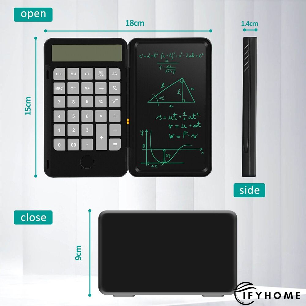 6.5 inch Calculator Writing Tablet Portable Smart LCD Graphics Handwriting Pad | IFYHOME