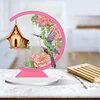 5D DIY Diamond Painting Special Shape Desk Ornament Flower Bird Decor Kit