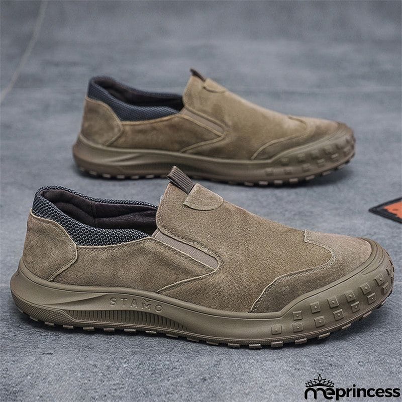 Outdoor Climbing Soft Sole Wear Resistant Loafers for Men