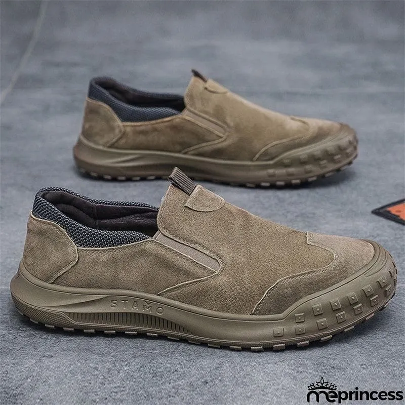 Outdoor Climbing Soft Sole Wear Resistant Loafers for Men