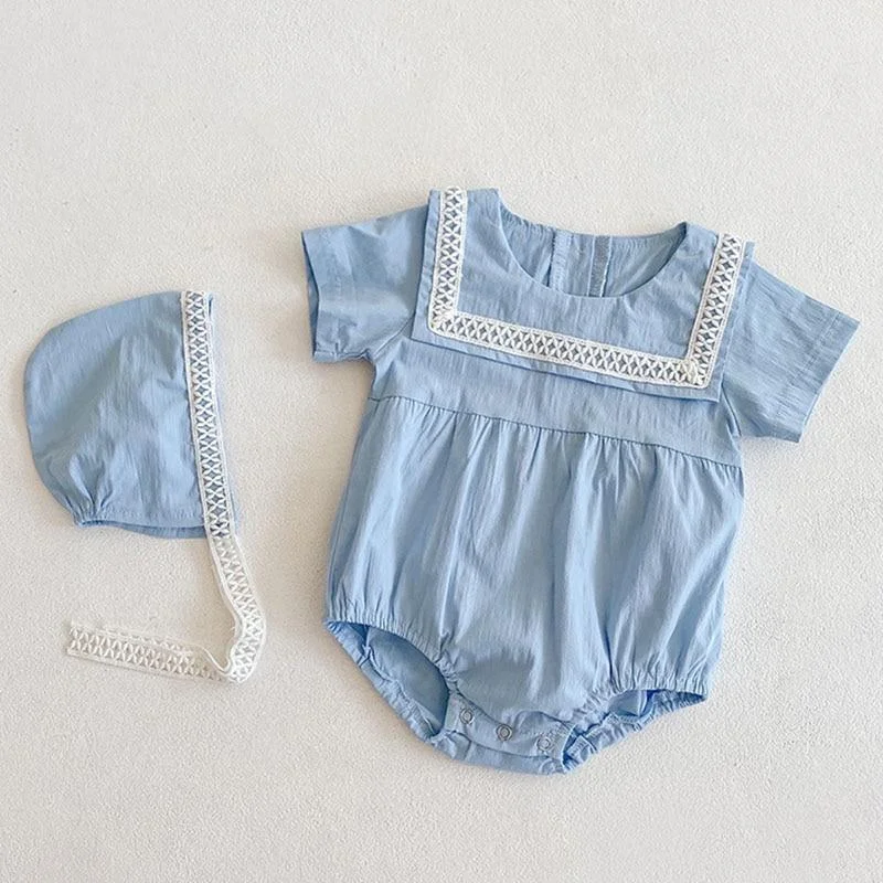 Summer Kids Boy Girl Cowboy Braces Rompers Infant Baby Boy Girl Newborn Rompers Clothes Baby Boy Girl Rompers