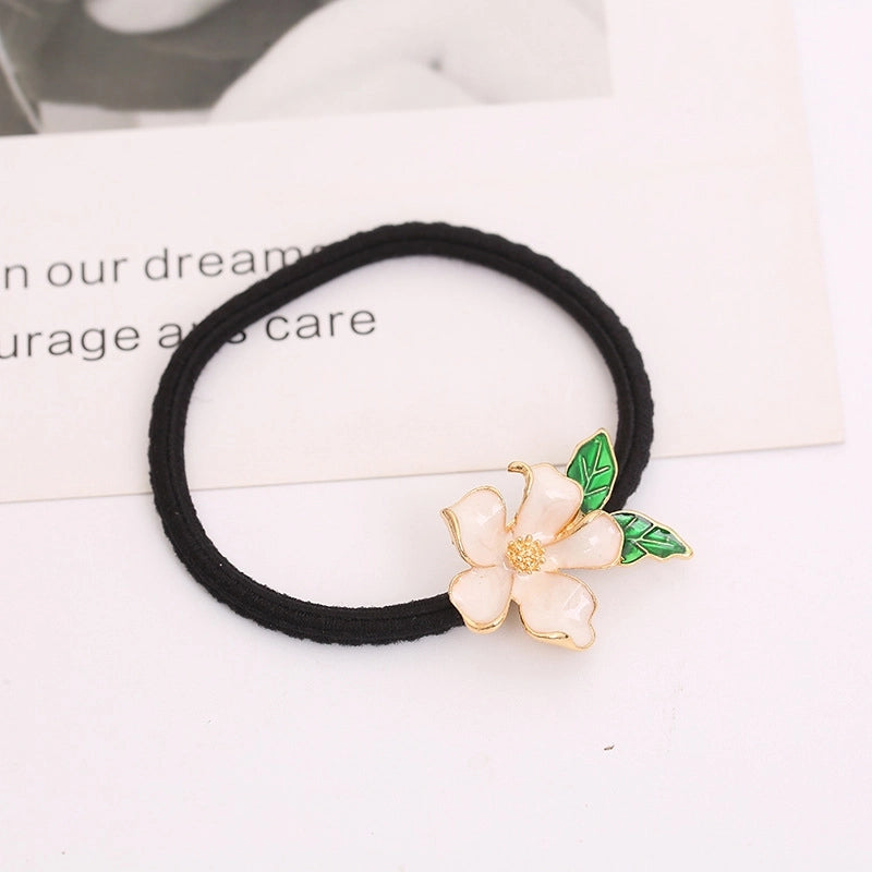 Women’s Minimalist Korean Style IG Style Flower Alloy Hair Clip Hair Tie