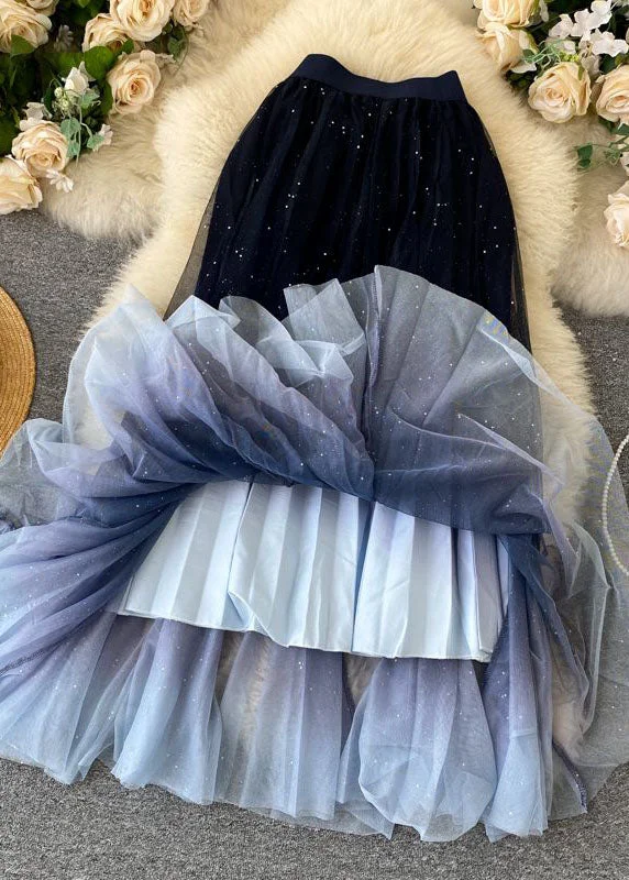 Gradient  Skirt - Black main image 1