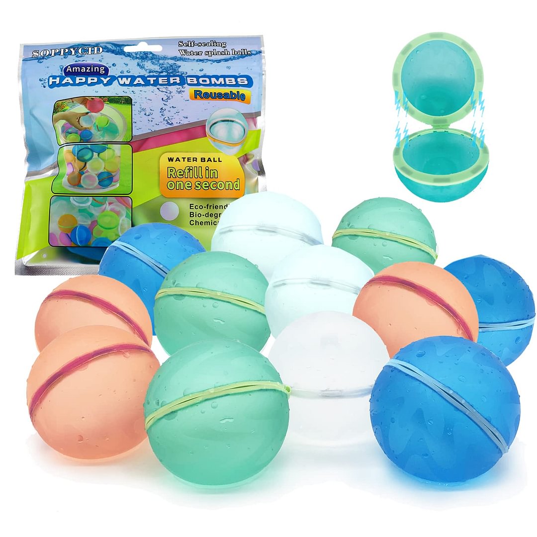 Reusable Self Sealing Water Balloons for Kids and Adult