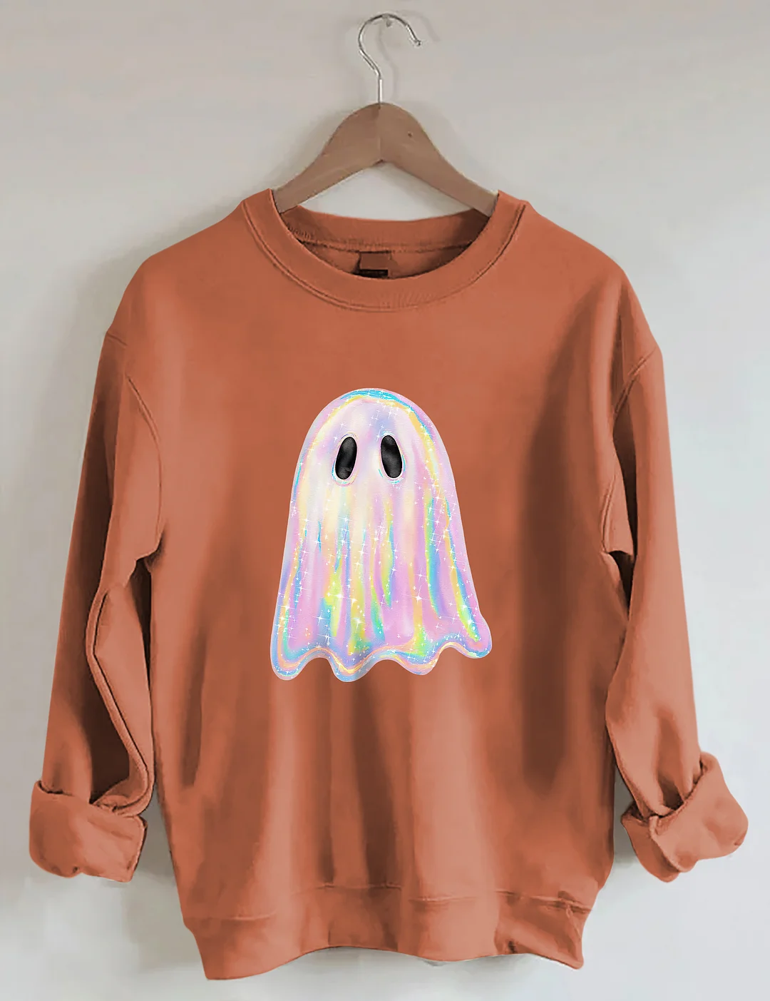 Disco Iridescent Ghost Sweatshirt