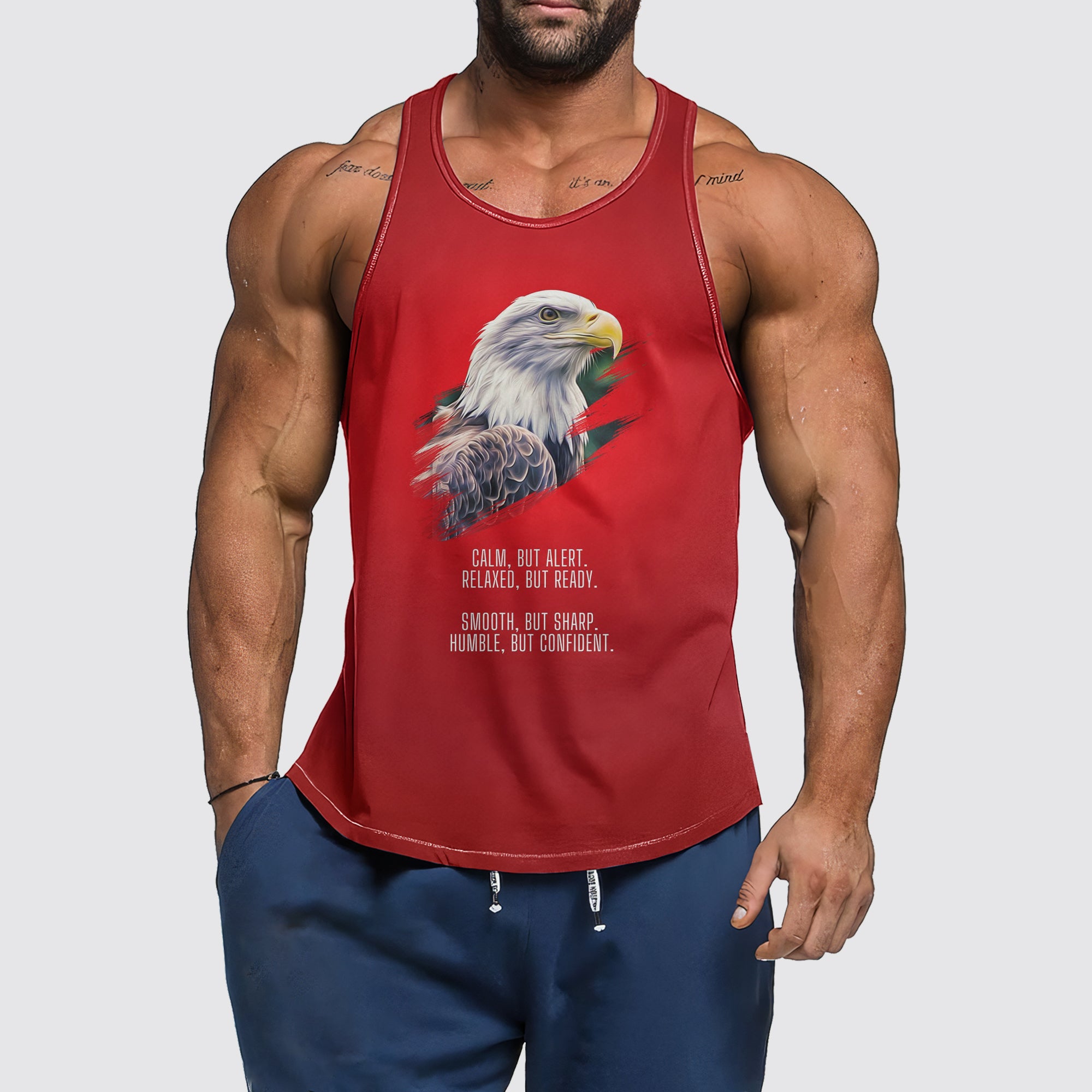 Ultimate Gym Tank Top for Men: Stay Cool and Comfy During Intense Workouts- AA06228