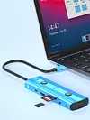 AI USB C Hub 12 in 1 Multiport Adapter with USB 3.0 & PD 3.0 Ports for Laptop/PC