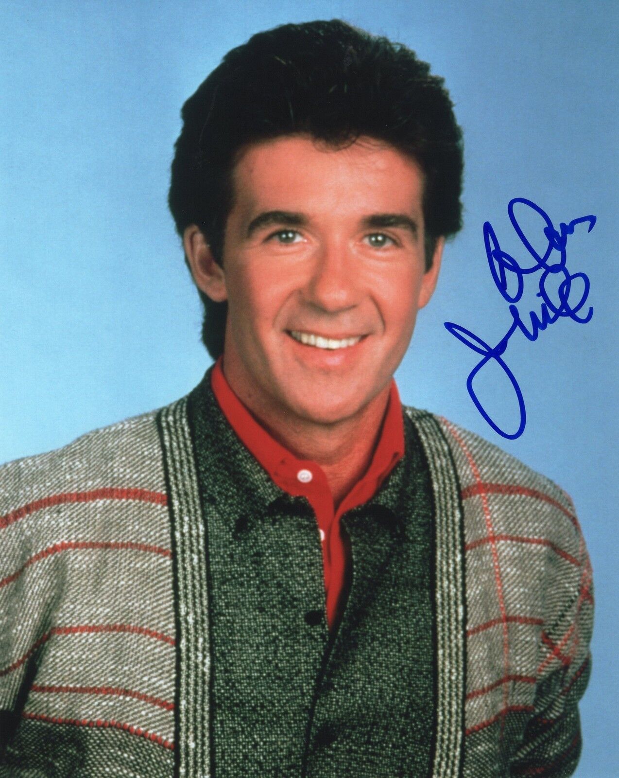 Alan Thicke signed 8x10 Photo Poster painting w/COA Growing Pains TV Show Dr. Jason Seaver #2