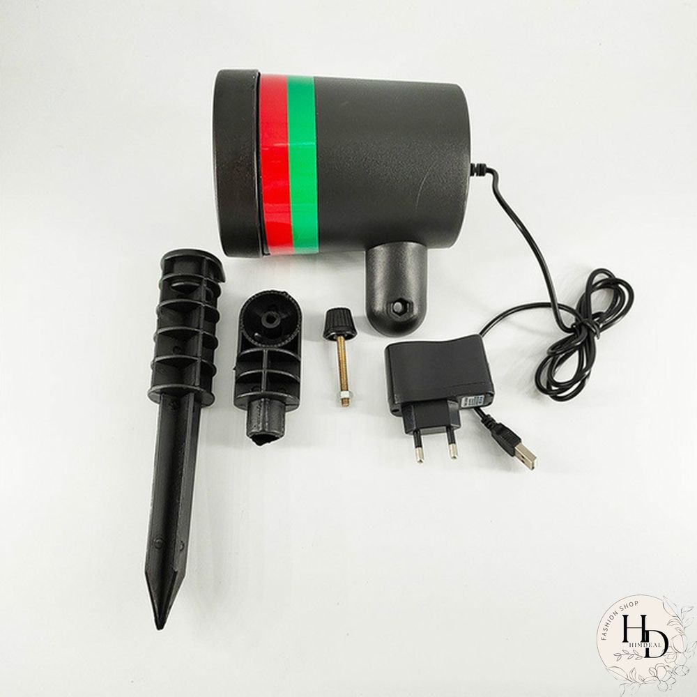 Moving Full Sky Star Laser Projector Landscape Lighting Red&Green Christmas Party LED Stage Light Outdoor Garden Lawn Laser Lamp