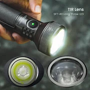 Sofirn IF22A Rechargeable EDC Flashlight Spotlight, Powerful