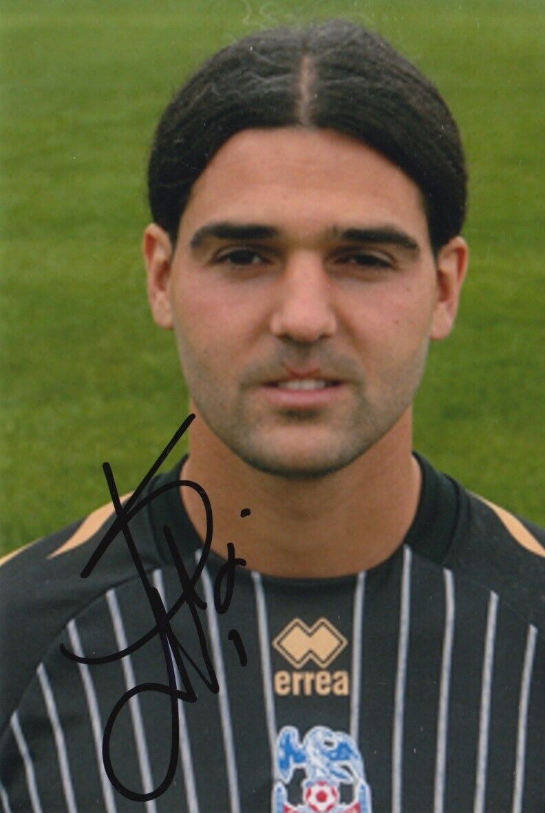 JULIAN SPERONI HAND SIGNED 6X4 Photo Poster painting CRYSTAL PALACE FOOTBALL AUTOGRAPH