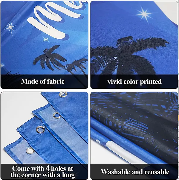 Saker Christmas Garage Door Banner