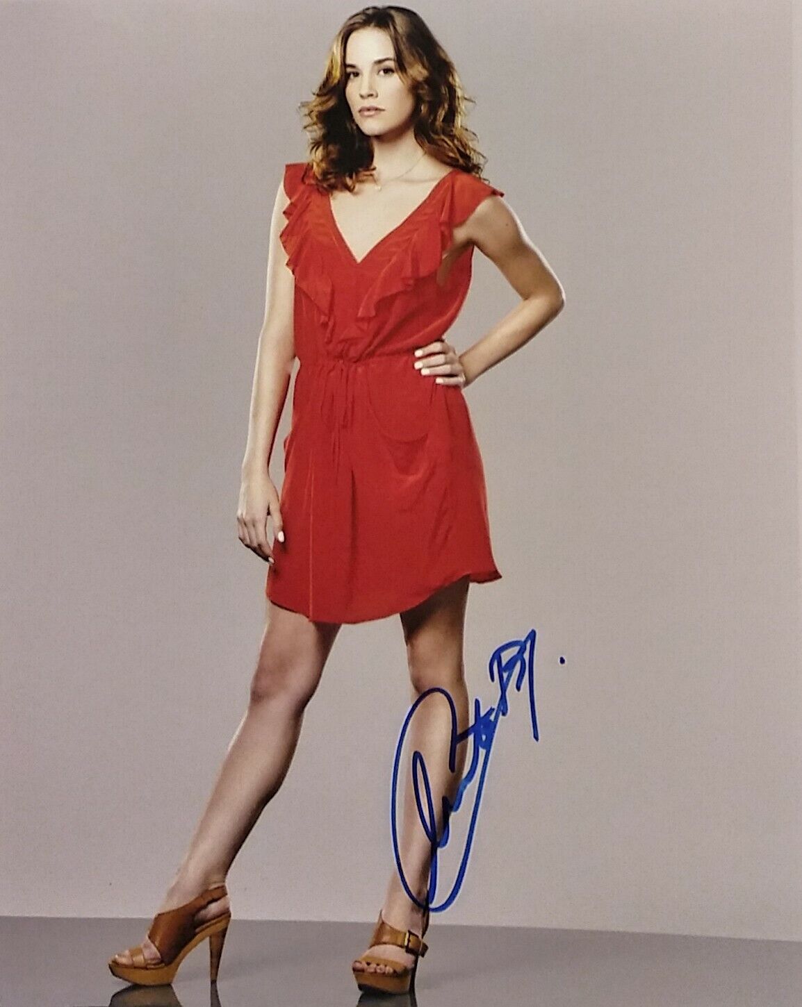 Christa B Allen - Revenge - signed 8 x 10