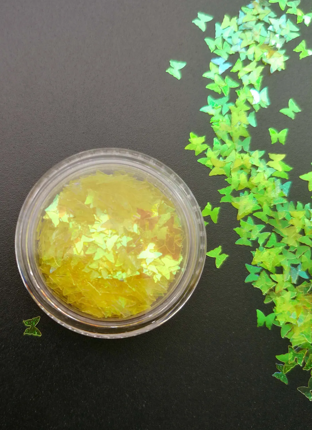 Gold Silver Glitter Nail Foil Sticker Adhesive Transfer Paillette Flake Full Cover Weed Leaf Decal Decor Decoration Manicure