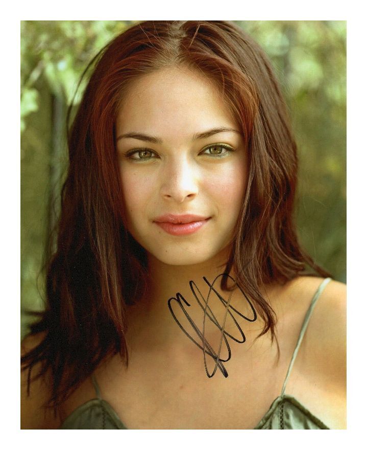 KRISTIN KREUK AUTOGRAPHED SIGNED A4 PP POSTER Photo Poster painting PRINT 7