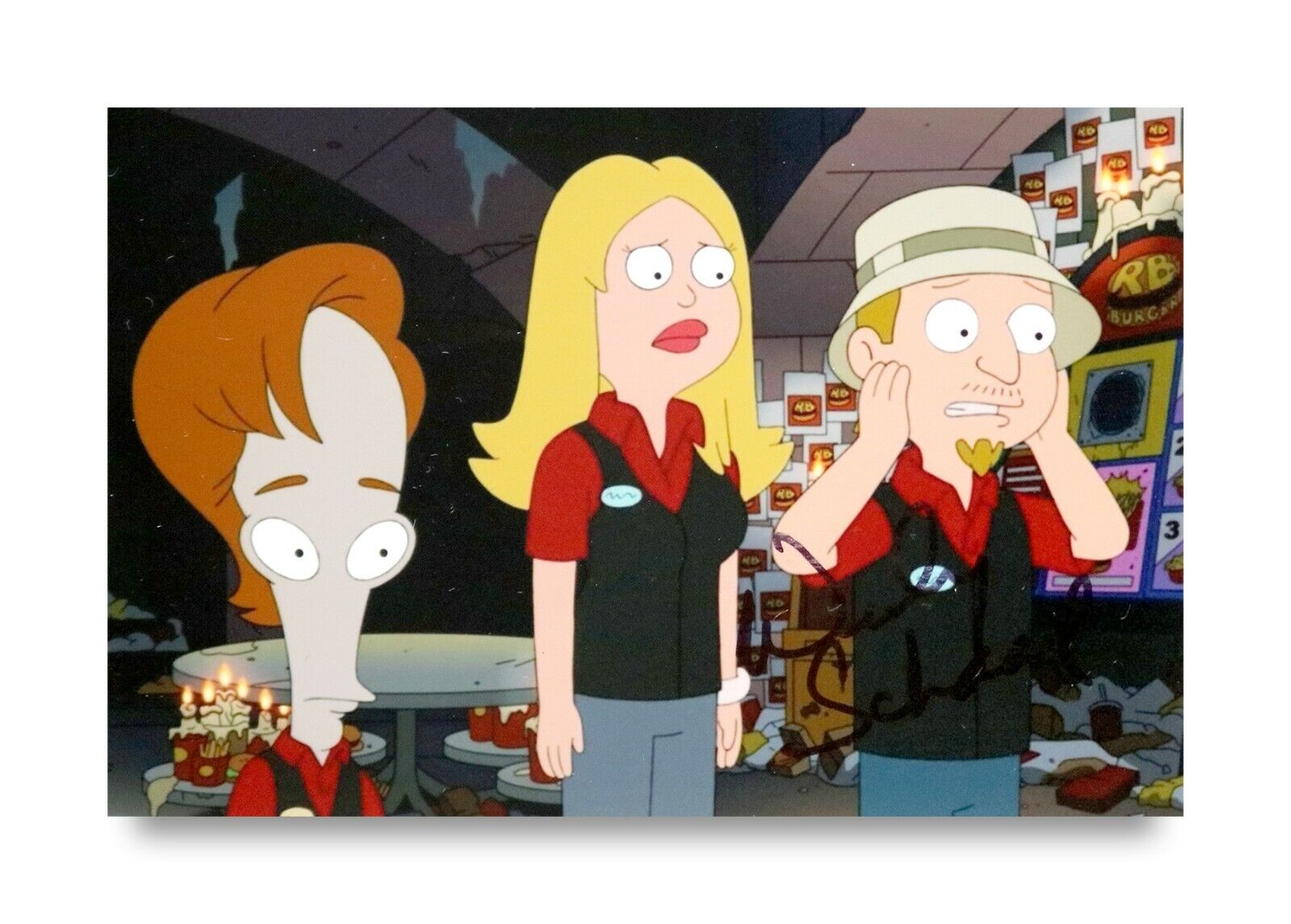 Wendy Schaal Signed 6x4 Photo Poster painting American Dad! Francine Smith Voice Autograph + COA