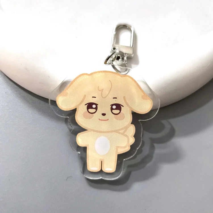 ATEEZ Aniteez Colorful Acrylic Keychain officialateezshop