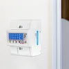 Din Rail 3 Phase 4 Wire Energy Meter AC 380V 100A 50/60Hz Wattmeter KWh Meter