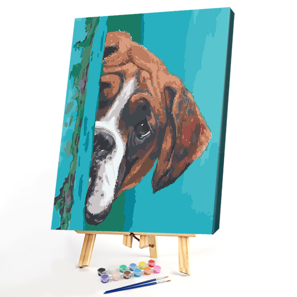 

40*50CM Paint By Numbers-Dog, 501 Original
