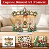 DIY Carousel Diamond Painting Ornaments (Single-Sided)