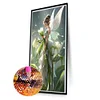Elfenmädchen - runder Bohrer Diamantmalerei - 40*70cm (große Größe)