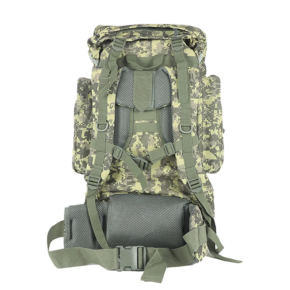 ohhunt® 65L mountaineering bag large capacity outdoor backpack professional hiking mountaineering bag rain cover acu digital