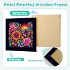 (Pre-Framed)Butterfly Flower-Special Shape Diamond Painting Kit(29x29cm)