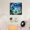 Alice And The Cheshire Cat-11CT Stamped Cross Stitch 40*40cm