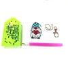 >SALE<5pcs DIY Gnomes Full Special Shaped Diamond Painting Keychain Kit (AA914)