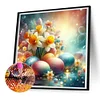 Diamond Painting -DIY Round Drill Easter Egg Daffodil