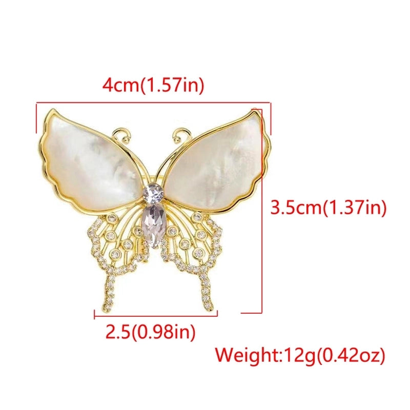 Basic Modern Style Classic Style Pin Animal Flower Alloy Plating Inlay Artificial Pearls Rhinestones Women’s Brooches