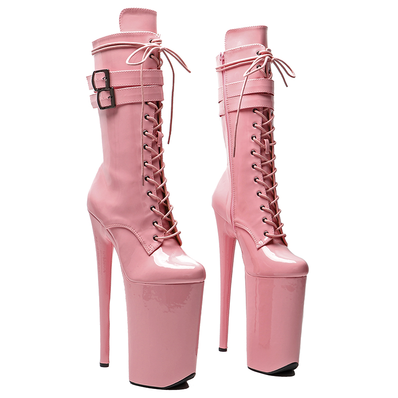 TAAFO 26CM/10inches Exotic High Heel Platform Party Shoes Pole Dance Boot