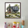 Cabin-11CT Stamped Cross Stitch 40*40cm/15.75*15.75in