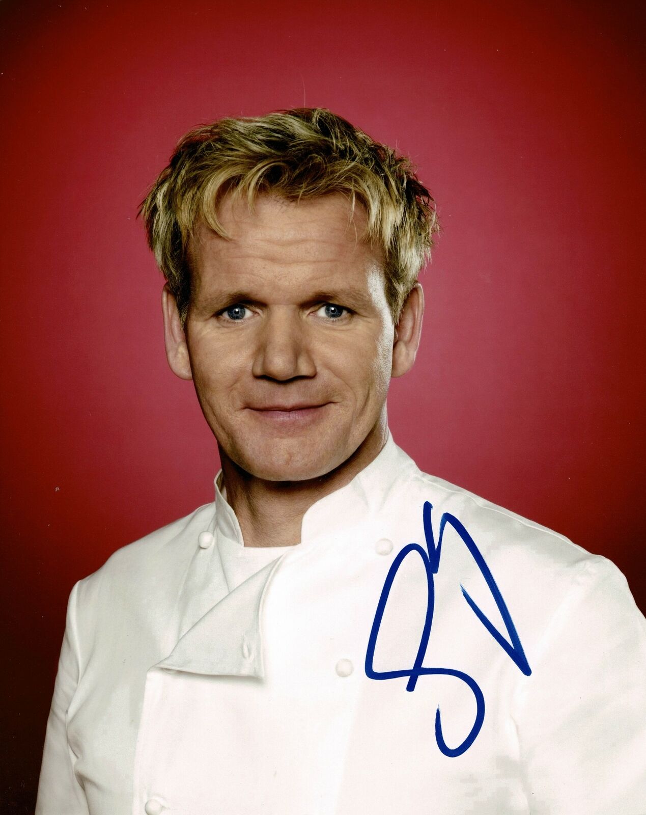 Gordon Ramsey Signed 10X8 Photo Poster painting Genuine Autograph AFTAL COA (5525)