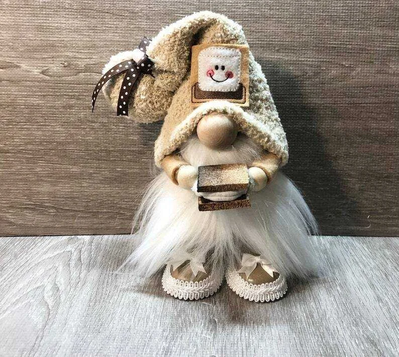 Marshmallow Chocolate Gnome