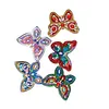 5pcs DIY Full Drill Diamond Paintng Special-shaped Butterfly Keychains Kit