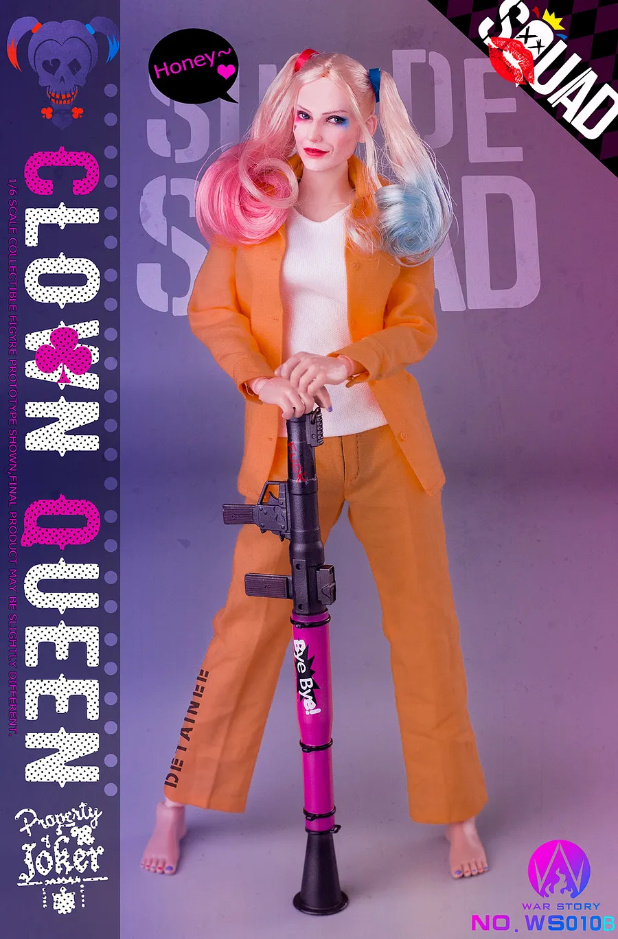 In-Stock War Story 1/6 Clown Queen Action Figure Deluxe Version